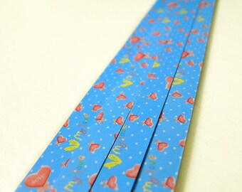 Origami Lucky Star Paper Strips Little Sweet Heart Star Folding - Pack of 40 Strips