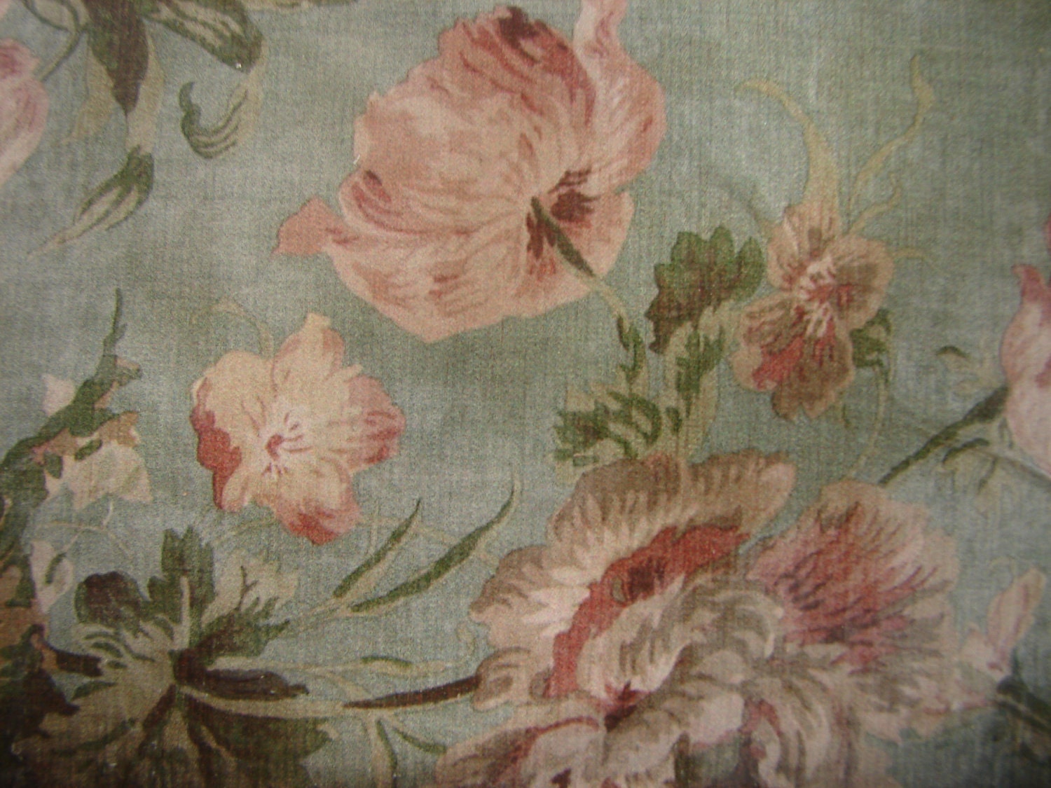 vintage floral wallpaper imageFrench shabby by ...