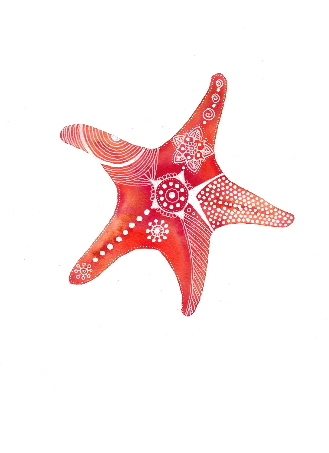 It is an image of Universal Printable Star Fish This is an image of Universal Printable Star Fish