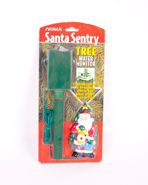 Christmas Tree Water Monitor Noma Santa Sentry New In Package