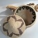 African basket with lid