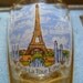 Shot Glasses, Paris Landmarks, Eiffel Tower Etc. French Vintage 1950's.