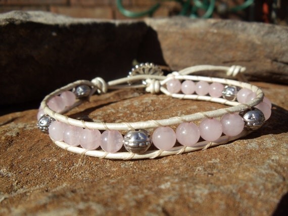 rose quartz bracelets rose quartz bracelets