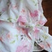 Vintage Fitted Double Bed Sheet : Floral Pinks
