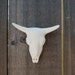 Faux Taxidermy / Steer Skulls/ Wall Mount Skull / Cow Skull