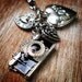 camera locket charm necklace