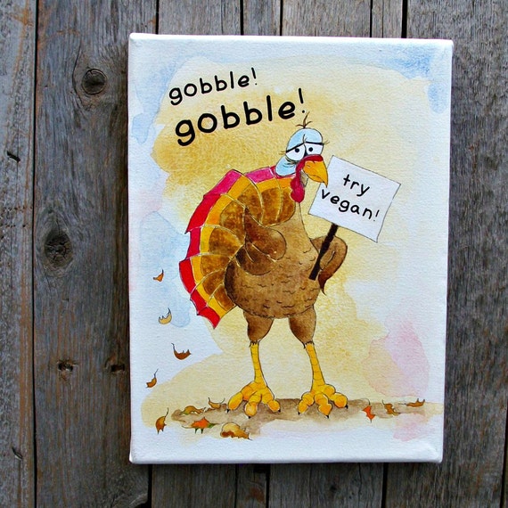 Items similar to Thanksgiving Folk Art. Whimsical Turkey. Original