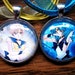 SPECIAL REQUEST Set of Sailor Uranus and Neptune Circle Charm Pendants for Autumn Wade