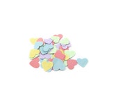 300 Piece Pastel Heart Confetti - Baby Showers, Table Decor, Welcome Baby, Easter,Valentines Day Il_170x135
