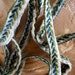 R eserved for Tania..........62" Antique French Trim Cotton Silk Wool