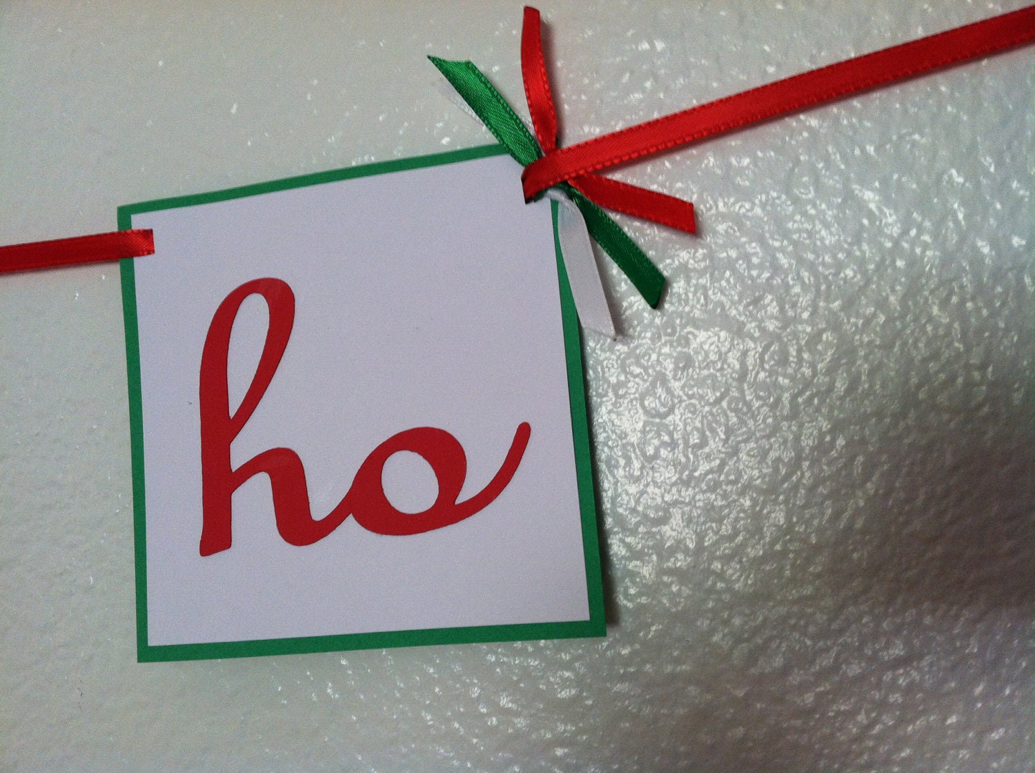 HO HO HO banner-photo decorations-table banner-christmas photo prop-christmas banner