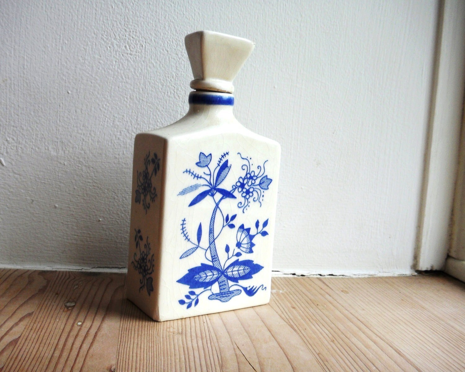 Antique Porcelain Liquor Bottle