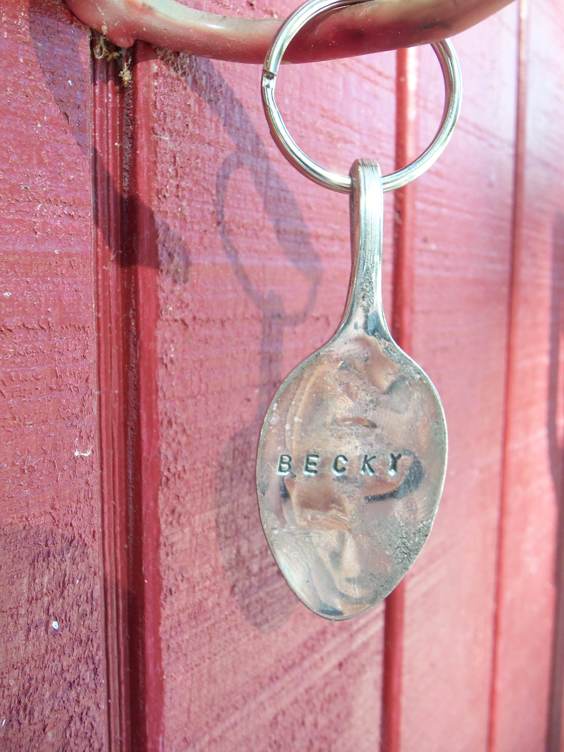 Customized Vintage Spoon Keychain