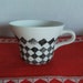 SALE Vintage Swedish Coffee cup Red Top by Rorstrand Design Marianne Westman