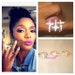 New Colors Rasheeda's Love and Hip Hop New Beaded Crystal Cross Ring