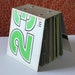 26 CD/ DVD Holder Book Handmade from Upcycled Album Cover