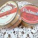 Vintage FRENCH TINS, 2 Round Medecin Boxes , Apothecary tins, metal.