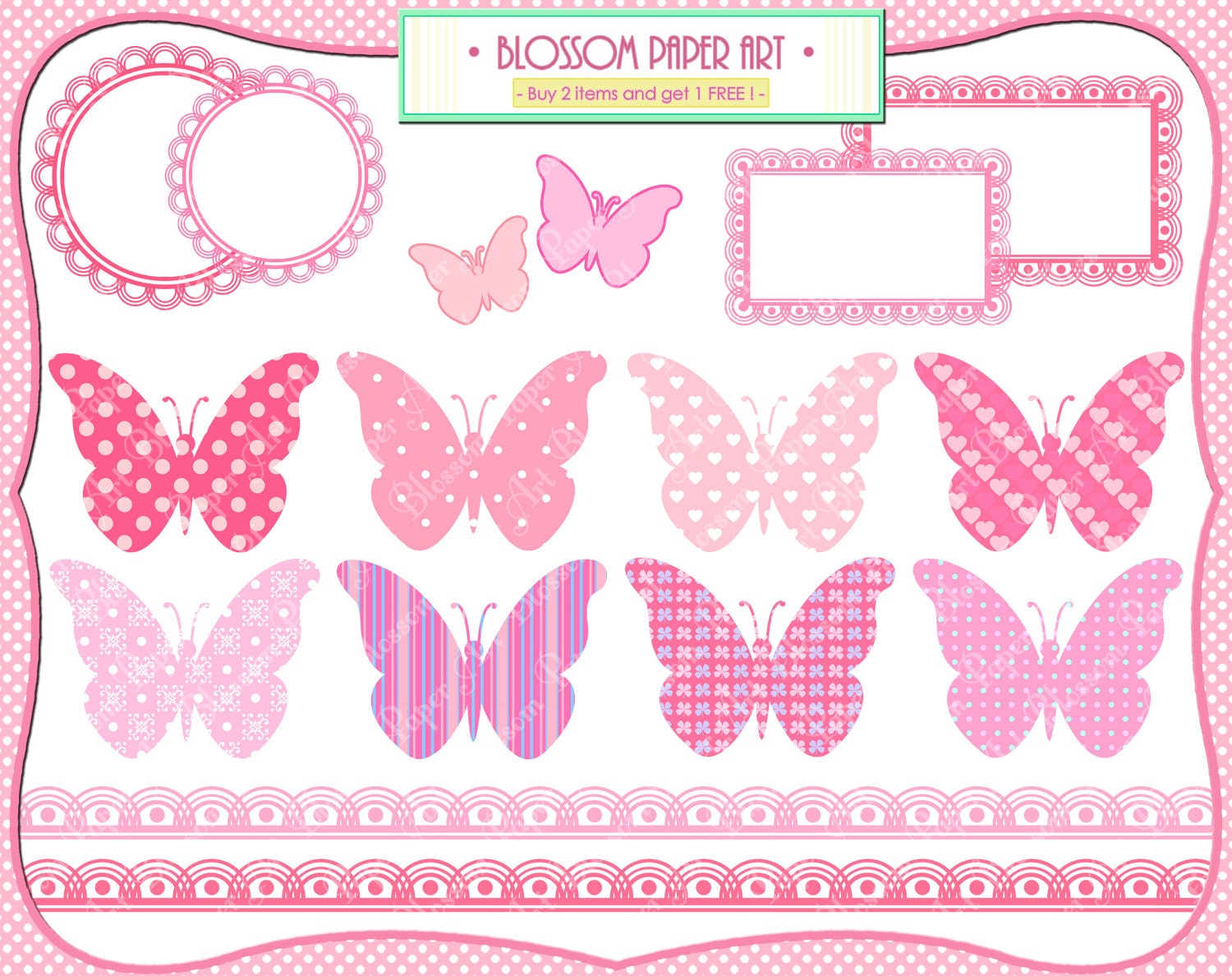 baby shower butterfly clipart - photo #18