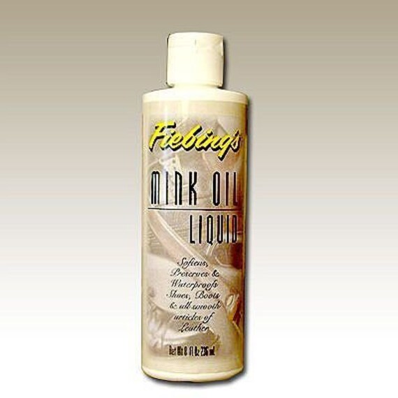 Fiebings Mink Oil Leather Conditioner 8oz 34234600