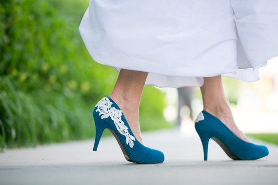 Wedding Shoes Teal Blue Wedding Shoes Teal Heels Bridal