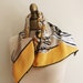 Bill Blass silk scarf LEOPARD power dressing