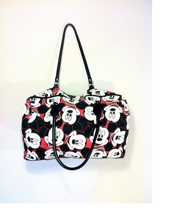 Oversized Mickey Mouse Duffel Bag Huge Disney Travel Bag