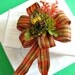 Gift wrap - Fall gift bow with bumble bee accent (A13)