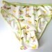 Vintage Panties, Women's Flowered Panty, Stretchy Ladies' Underwear, Size 5, Size 6, Size 7, FREE SHIPPING!