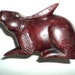 Lovely wooden rabbit.