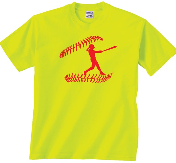 orange softball shirts