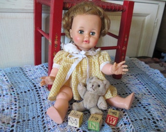 Ideal Kissy Doll. K-18-1 ,Ideal Doll, Kissing Doll, Vintage Doll, Ideal Vintage Doll, Doll, Vintage Doll, Toys, Vintage Toys, 1970 s :)S