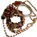 Reserved for Alex Vintage Amber and Gold tone Boho Jewelry Collection