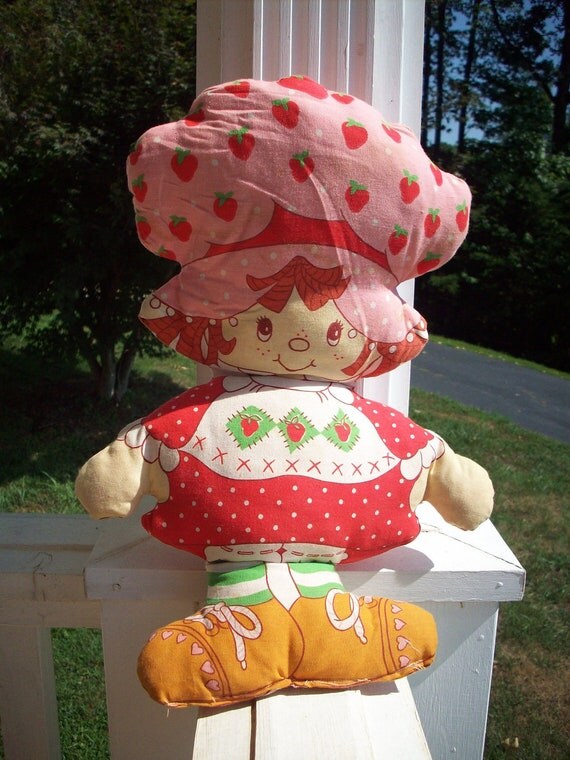 strawberry shortcake pillow doll