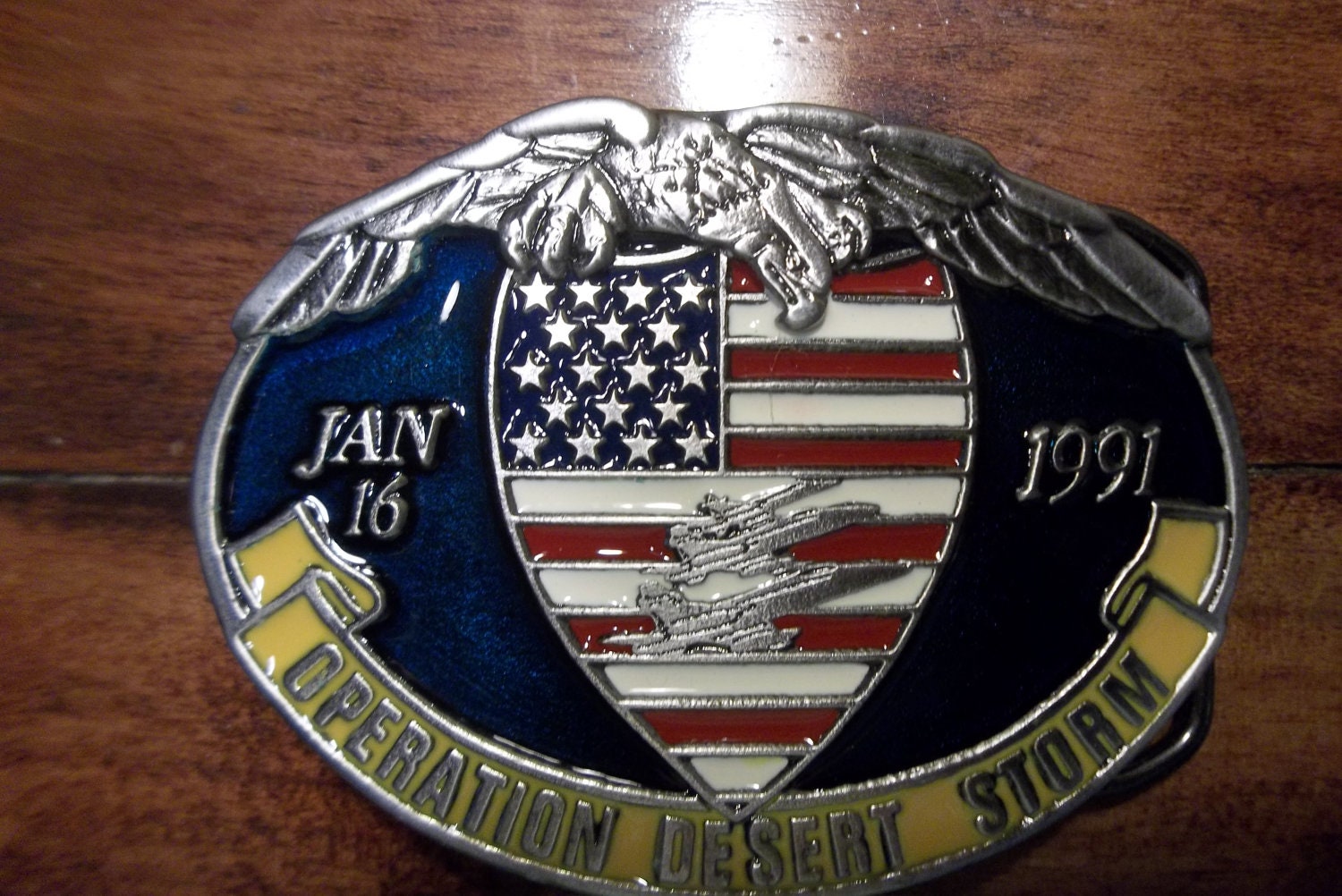 Operation Desert Storm Belt Buckle
