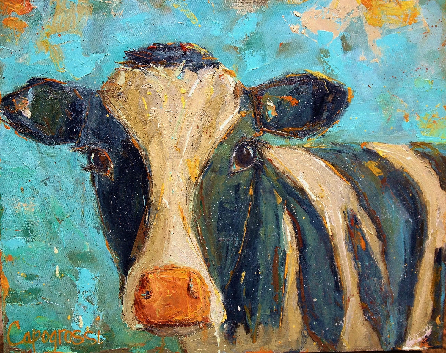 Картины старых Мастеров живописи с коровами