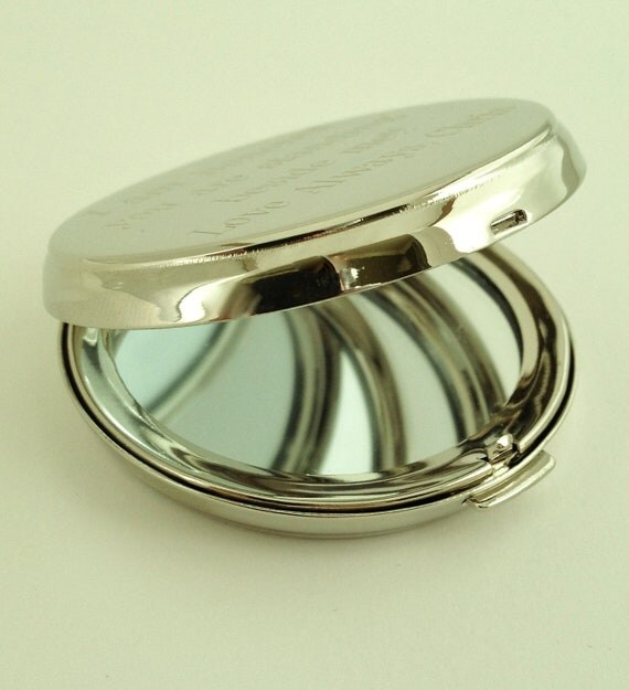 Personalized Compact Mirror Engraved for by netexchange on Etsy