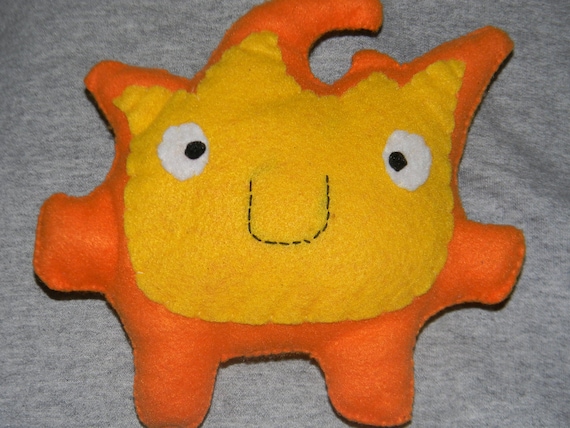 studio ghibli calcifer plush