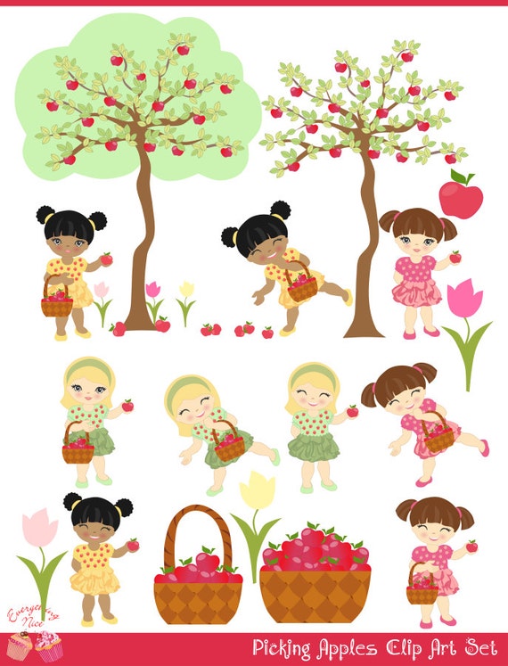 apple picking clipart - photo #18