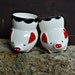 RESERVED for Noelwan94 Retro 60s little china pig egg cups