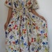 Floral Kaftan , Caftan, Perfect long dress, For to be Moms, beach cover up, Sleepwear, Best Gift for her