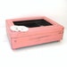 Jewelry Music Box - Coral Shabby Chic - Photo Memory Box - Gift Idea