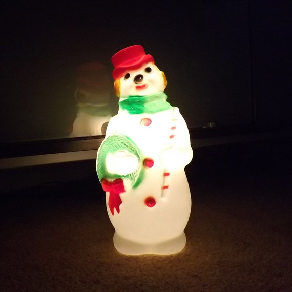 Items similar to 1968 Empire Snowman Blow Mold on Etsy