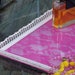 PINK Shabby Cottage Chic & Lace Upcycled Dresser Tray Unique and Beautiful OOAK
