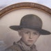 Boy Scout in full uniform framed photo - RESERVED