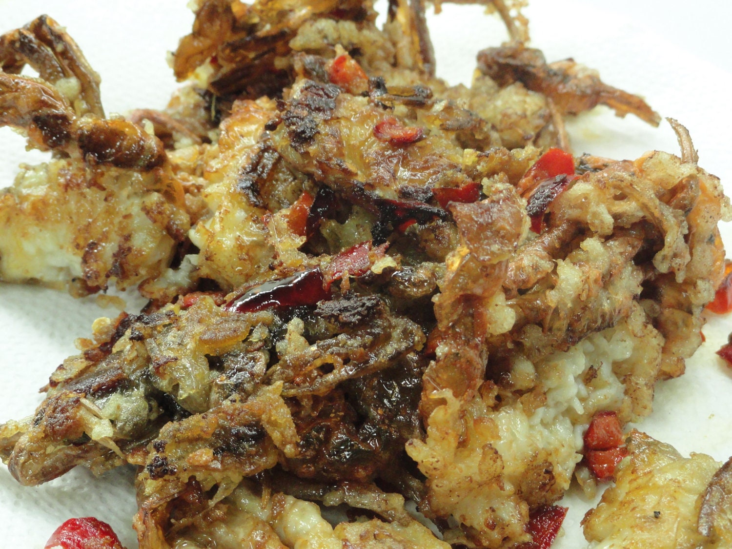 Items similar to Soft shell crab - tempura recipe - appetizer - deep