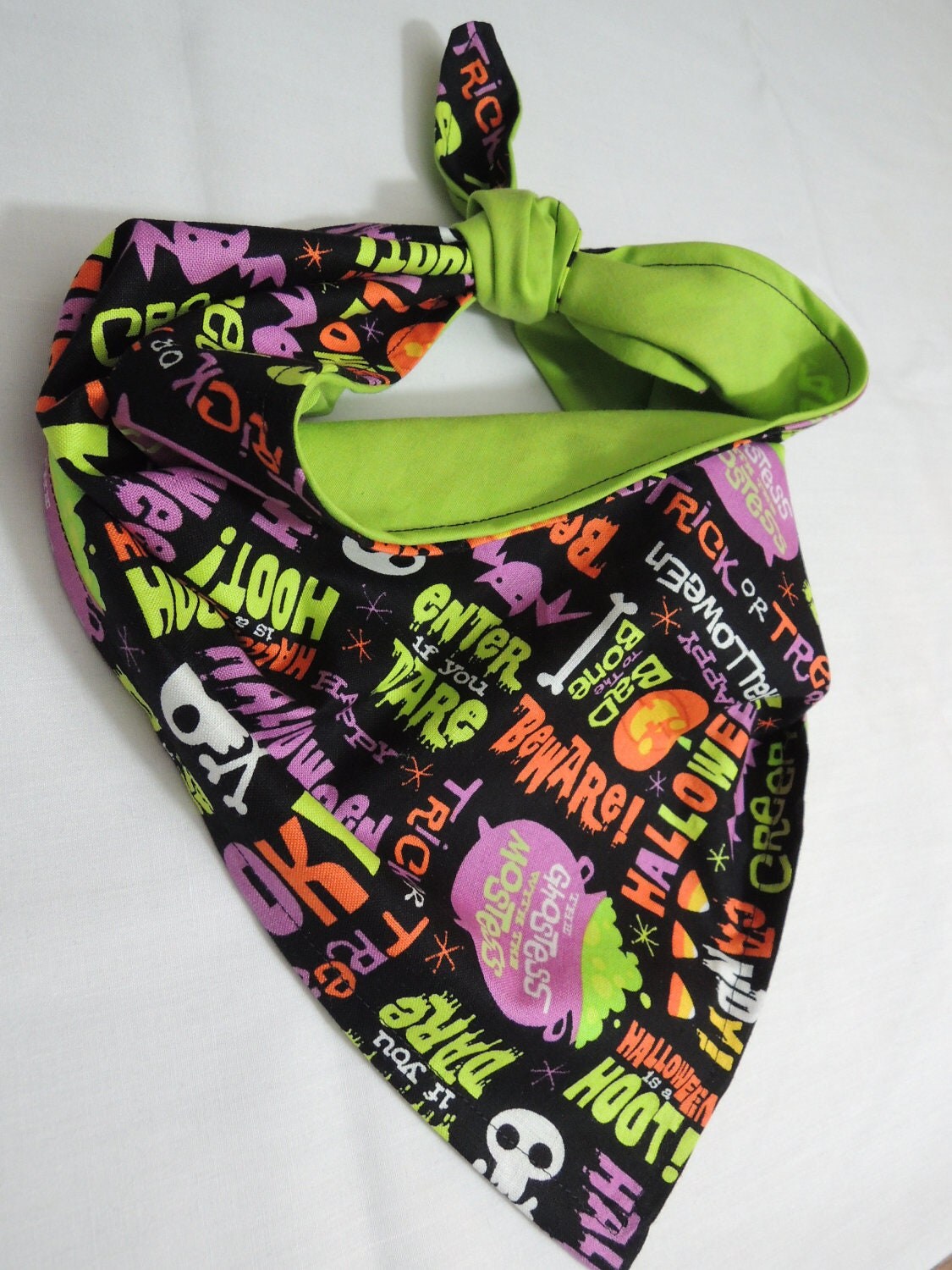 Medium/Large Dog Halloween Bandana