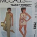 Vintage 1981 McCall's 7573 "Make it Tonight" Pattern for a Misses' Jumpsuit in Size Small 10 - 12