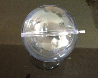 2 pcs - 3" Medium Round bath bomb mold (total is 4 half pcs)