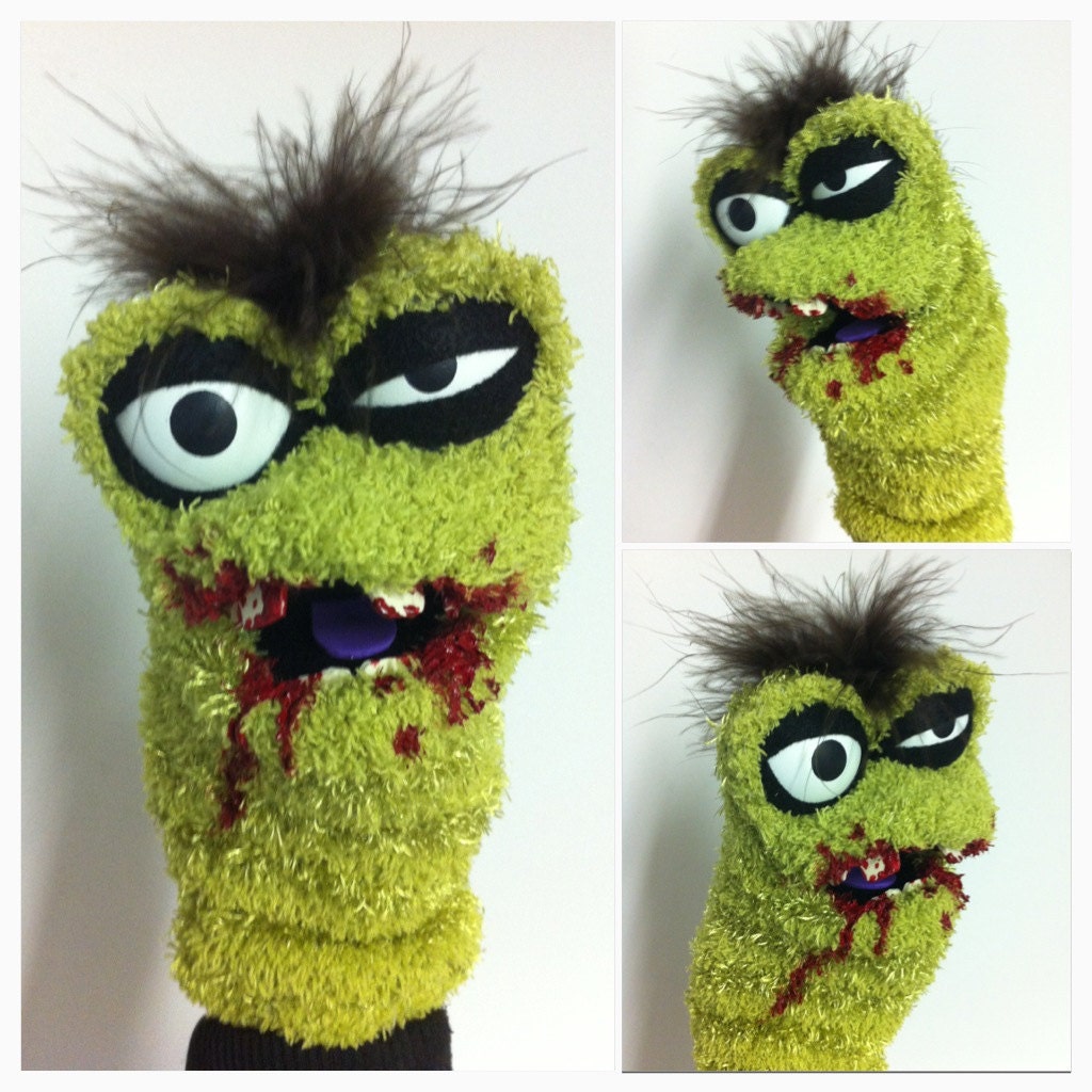 ugly hand puppet