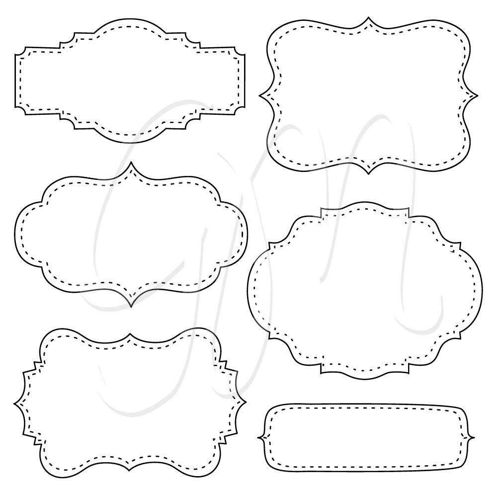 18 Thanksgiving Frames Digital clip art with Digital Paper